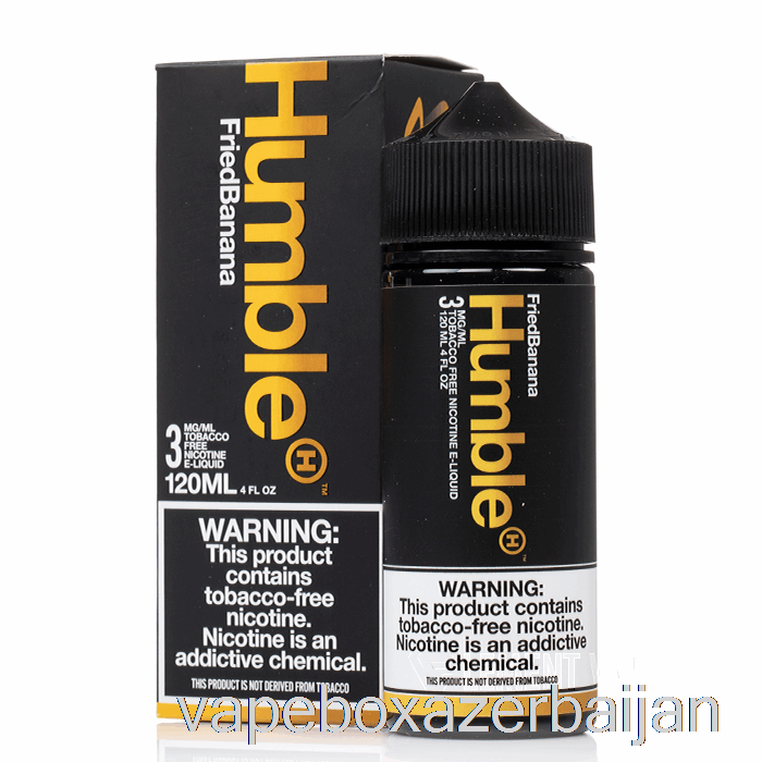 E-Juice Vape Fried Banana - Humble Juice Co - 120mL 6mg